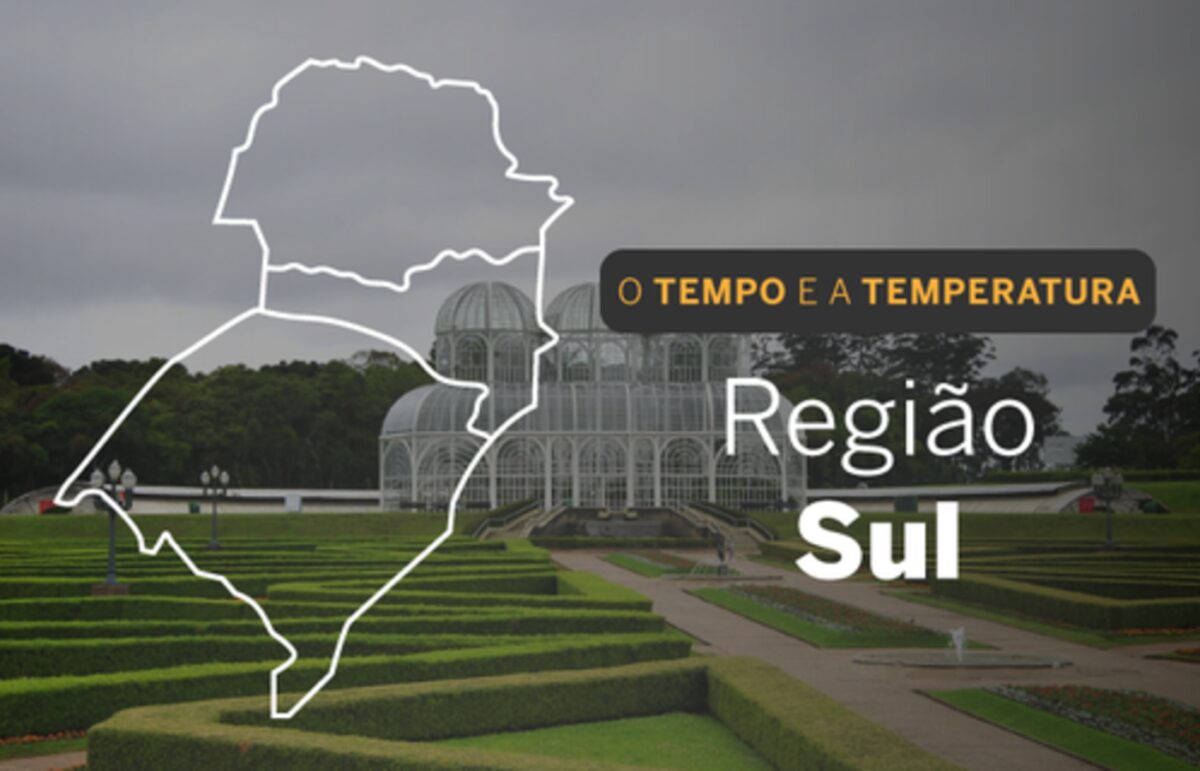 O TEMPO E A TEMPERATURA: Todo o território do Sul pode ter chuva nesta terça-feira (21)