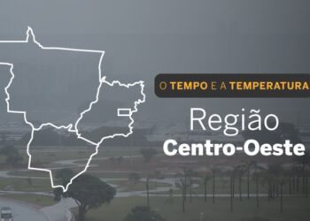 O TEMPO E A TEMPERATURA: Chuva continua em todo o Centro-Oeste nesta quarta-feira (1º)