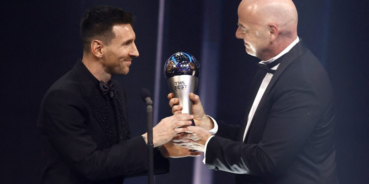 Messi é eleito o melhor jogador de futebol do mundo pela Fifa