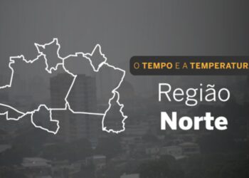 O TEMPO E A TEMPERATURA: Céu encoberto por nuvens em toda a região Norte nesta quarta-feira (22)