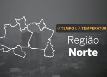 O TEMPO E A TEMPERATURA: Chuva continua em todo o Norte brasileiro neste domingo (26)