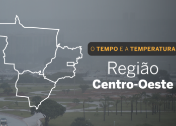 O TEMPO E A TEMPERATURA: Chuva e trovoadas em toda a região Centro-Oeste nesta sexta-feira (24)