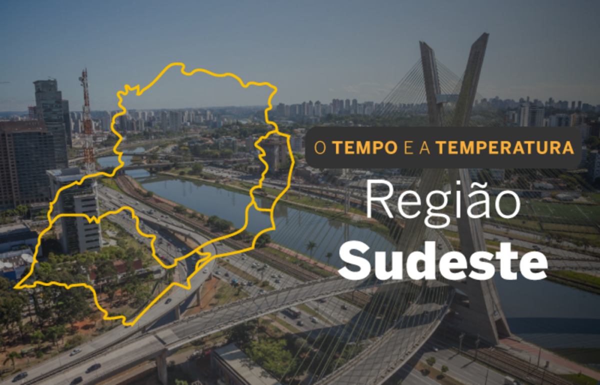 O TEMPO E A TEMPERATURA: Domingo (26) com tempo ameno no Espírito Santo