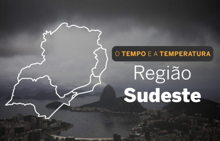 O TEMPO E A TEMPERATURA: Quarta-feira (1º) com aviso para chuvas intensas na região Sudeste