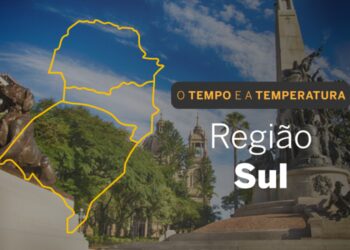 O TEMPO E A TEMPERATURA: Segunda-feira (27) com tempo ensolarado em áreas do Rio Grande do Sul