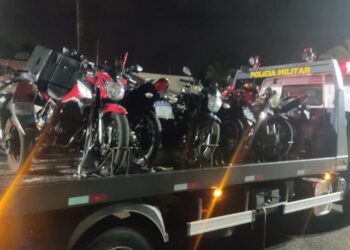 Ação integrada apreende 79 motos com irregularidades em Maringá