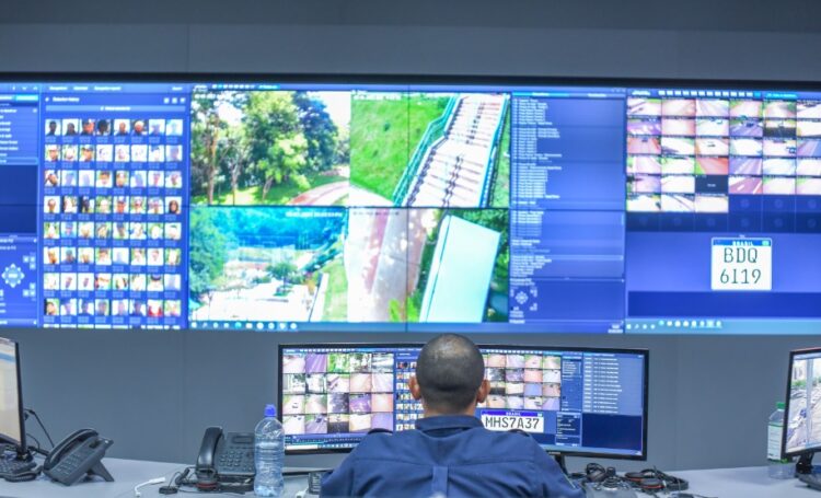 Centro de Controle Integrado com 140 câmeras de monitoramento Foto: PMM