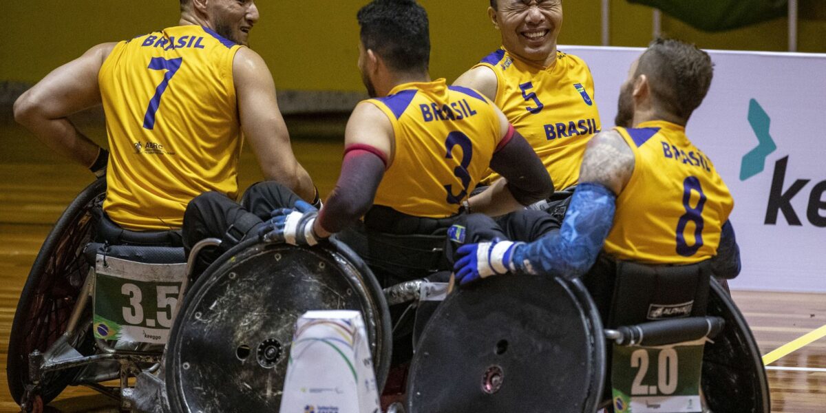 Brasil conquista Sul-Americano de rugby em cadeira de rodas