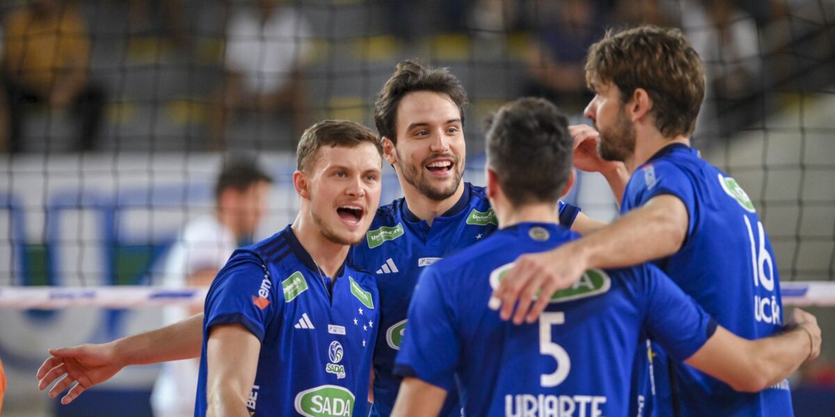 Com pódio 100% mineiro, Cruzeiro conquista sul-americano de vôlei