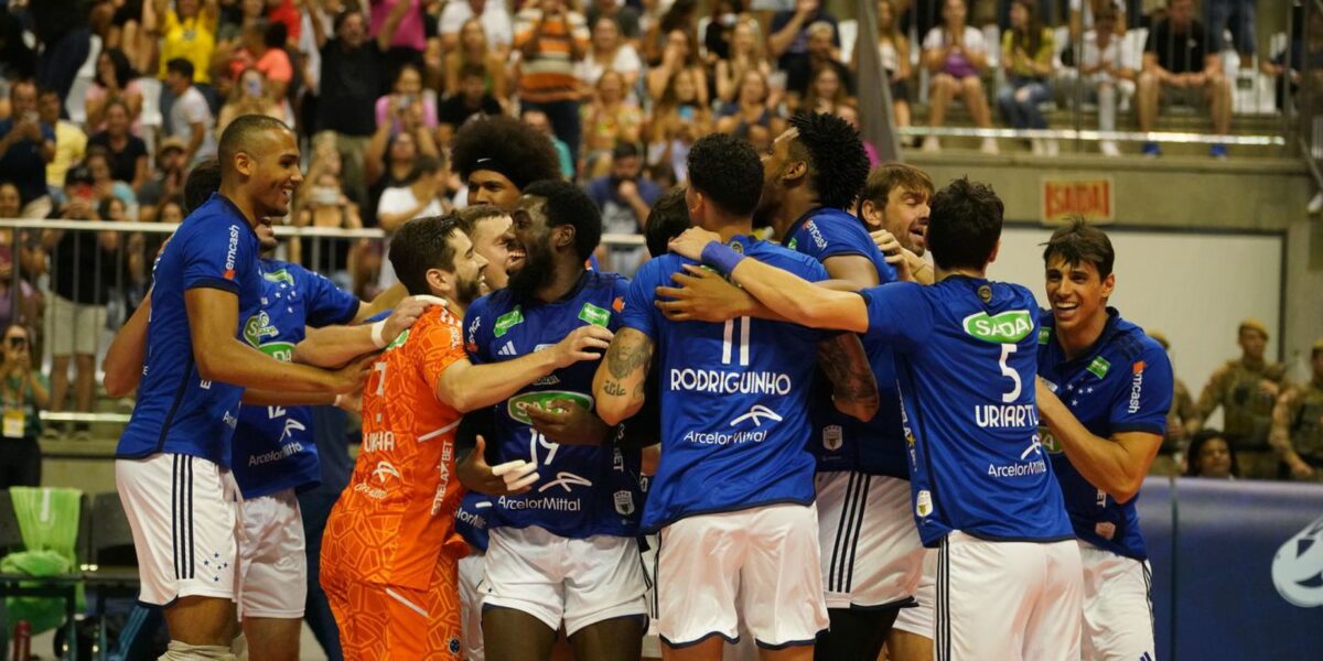 Cruzeiro conquista Copa Brasil de vôlei masculino