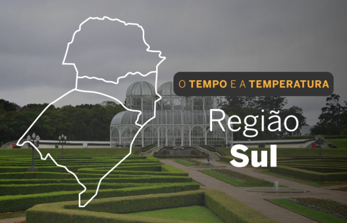 O TEMPO E A TEMPERATURA: Dia nublado em todo o território do Sul nesta terça-feira (21)