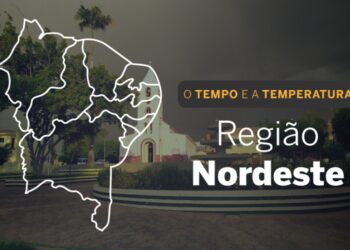 O TEMPO E A TEMPERATURA: Domingo (19) com alerta para chuvas intensas no Nordeste