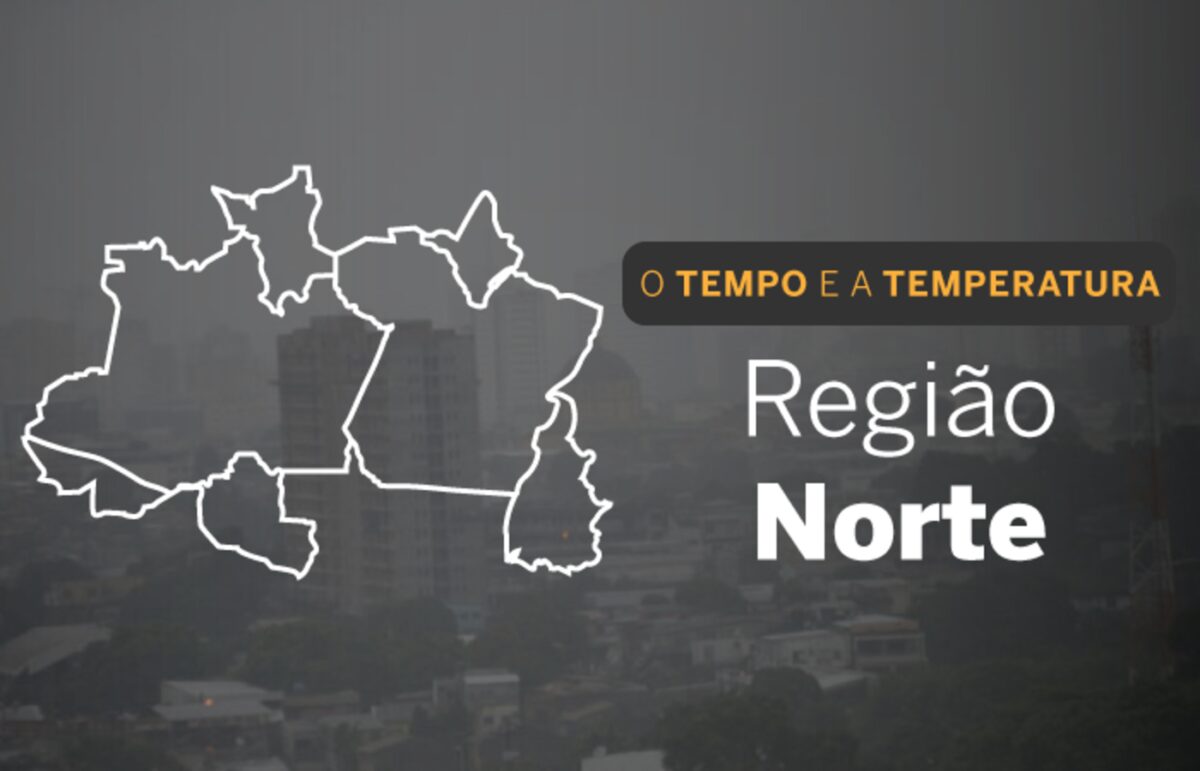 O TEMPO E A TEMPERATURA: Segunda-feira (20) com pancadas de chuva no Amazonas e Acre