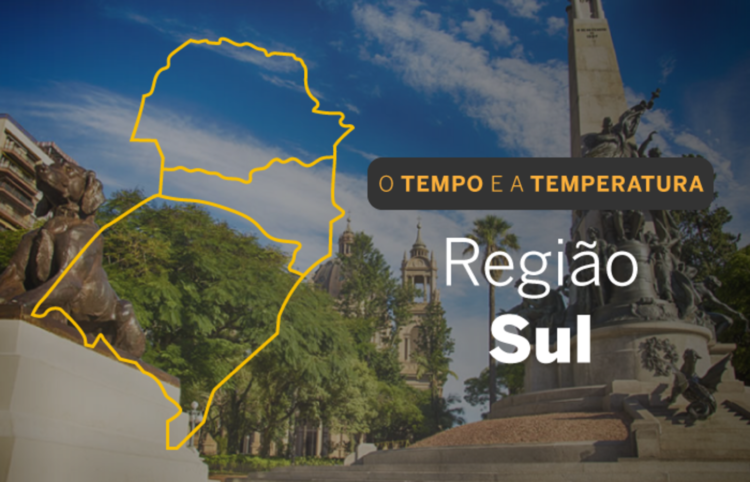 O TEMPO E A TEMPERATURA: Tempo ameno em Santa Catarina neste domingo (19)