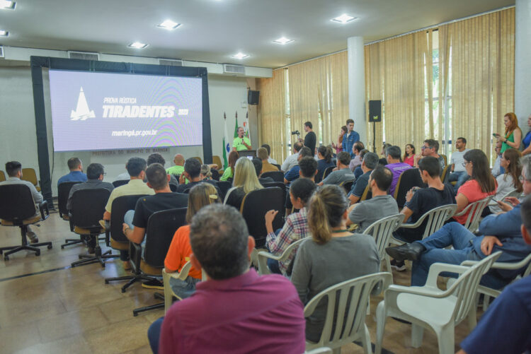 Cerimônia de lançamento da Prova Tiradentes (Crédito: Ana Carolina Alves/PMM)