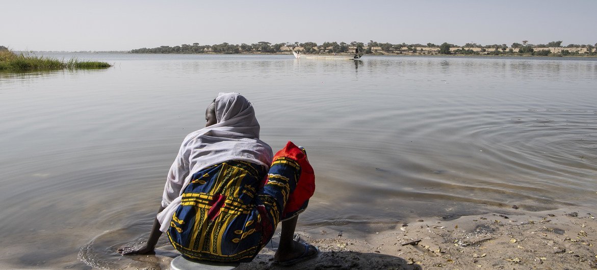 O Lago Chade, na região do Sahel na África, perdeu 90% de sua superfície nos últimos 50 anos