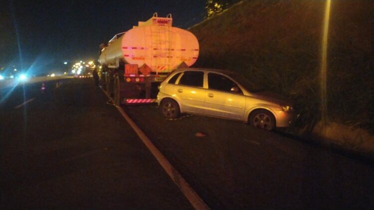 Motorista morre após ser atingido por veículo no Contorno Norte em Maringá