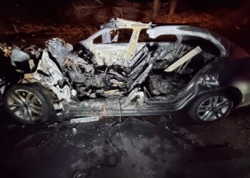 Homem morre carbonizado em acidente na PR 317 em Maringá