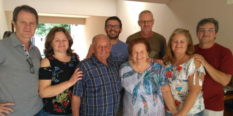 Werno Klöckner e família