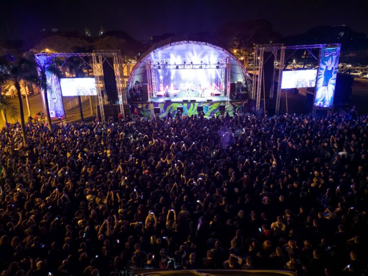 Em 2022, os shows movimentaram milhares de pessoas na Virada Cultural (Crédito: Arquivo/PMM)