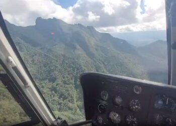 avião que desapareceu na serra do mar