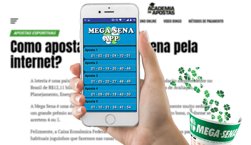 Aprenda como apostar na Mega-Sena pela internet