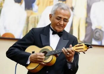 Geraldo Bitencourt de Lima, saudoso ícone do cavaquinho deixou marcado seu nome na música da Cidade Canção. Arquivo/MEM