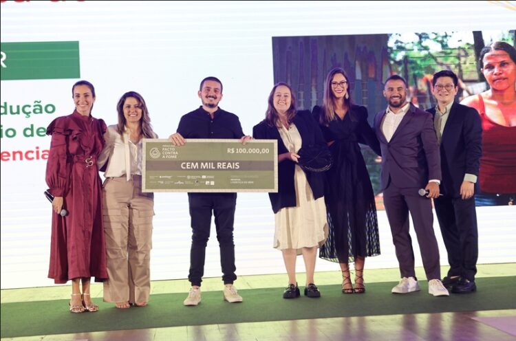 Projeto Logística do Bem, da Associação Good Truck Brasil, é vencedor do Prémio Pacto Contra Fome. Imagem de divulgação.