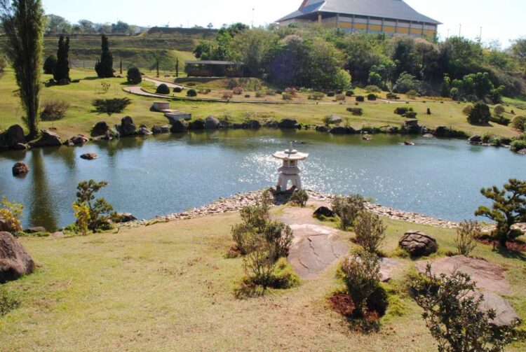 Parque do Japão é um dos locais turísticos de Maringá - Foto: Divulgação SECOM