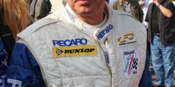 F1 architect Hermann Tilke in a racing suit.Foto: David Blake