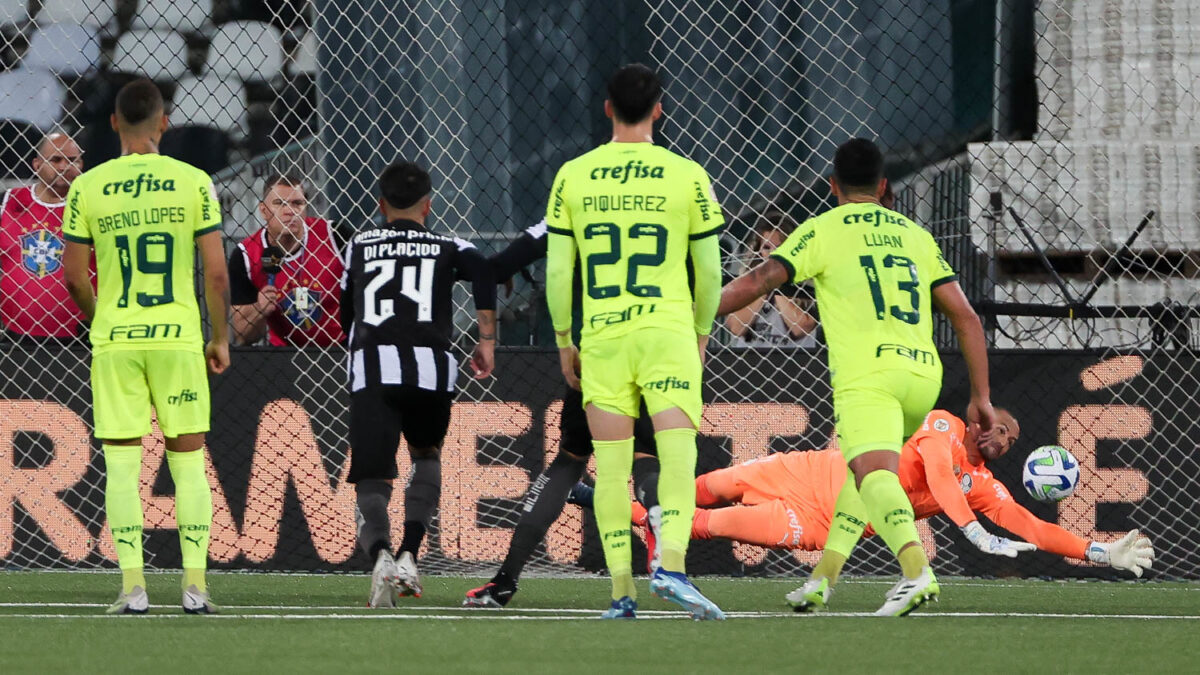 virada histórica do Palmeiras sobre o Botafogo