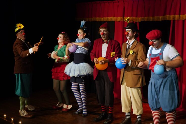 Grupo Meu Clown vai se apresentar dia 17/02 no Sesc Maringá - Foto: Arquivo Grupo Meu Clown