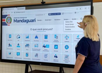 Telas interativas são incluídas nas escolas de Mandaguari - Foto:   Comunicação Prefeitura de Mandaguari
