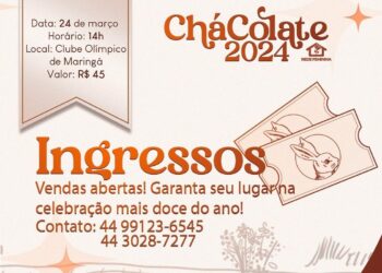 CháColate é o maior evento do semestre da RFCC - Arte/Divulgação: RFCC