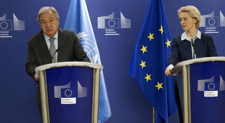 Secretário-geral da ONU destaca importância da UE em cenário global “sombrio”