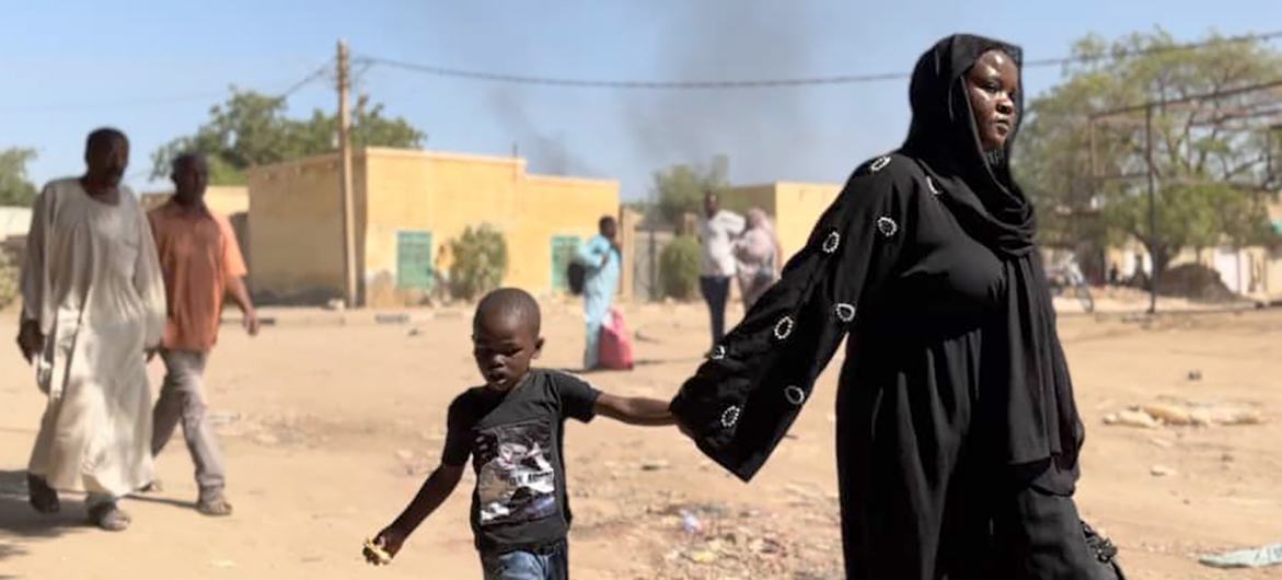 Total de deslocados no Sudão aumentou cerca de 611 mil em dezembro de 2023