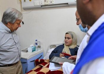 Em Rafah, Guterres pede que Israel permita ajuda “total e irrestrita” em Gaza