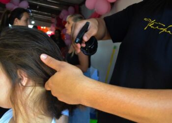 Apenadas realizam doação de cabelo durante evento em alusão ao Dia da Mulher na Cadeia Pública de Altônia