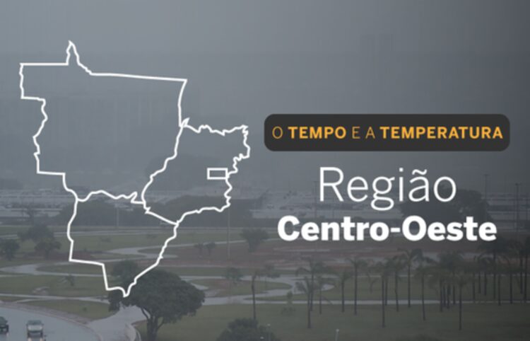 PREVISÃO DO TEMPO: Centro-Oeste terá chuvas localmente fortes em áreas do DF, MT e GO