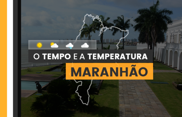 PREVISÃO DO TEMPO: a quarta-feira (20) começa com pancadas de chuva em todo o território do Maranhão
