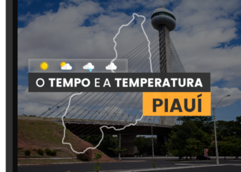 PREVISÃO DO TEMPO: pancadas de chuva no Piauí nesta sexta-feira (22)
