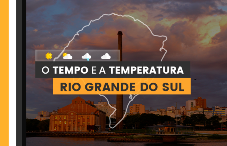 PREVISÃO DO TEMPO: quarta-feira (20) com alerta para tempestades no Rio Grande do Sul