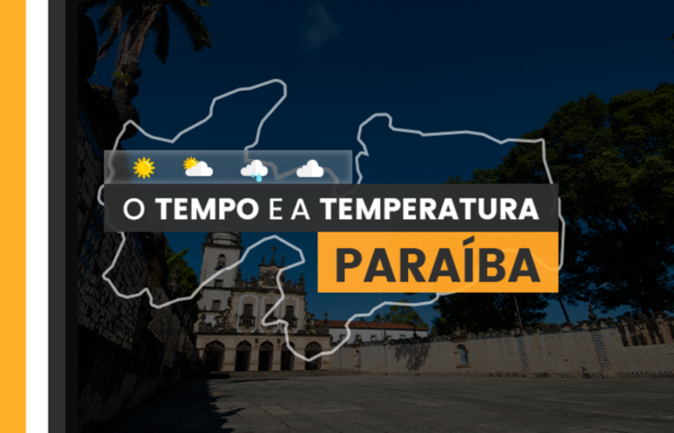 PREVISÃO DO TEMPO: quarta-feira (20) com muitas nuvens cobrindo a Paraíba
