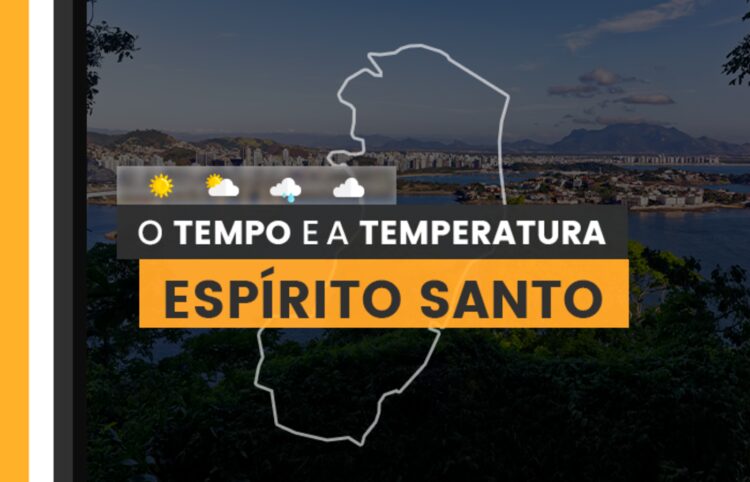 PREVISÃO DO TEMPO: quarta-feira (27) com previsão de chuva em Vitória
