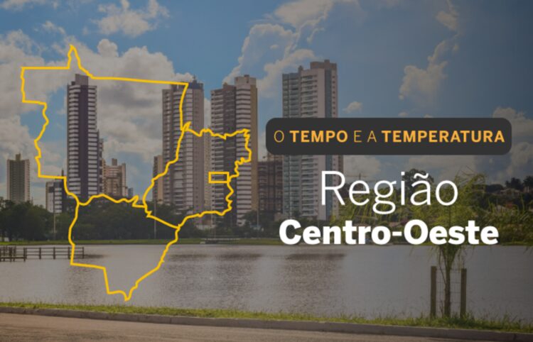 PREVISÃO DO TEMPO: quinta-feira (14) com dia quente e chuvoso no Centro-Oeste