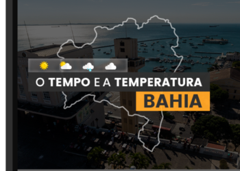 PREVISÃO DO TEMPO: sexta-feira (22) com chance de chuva no sul baiano