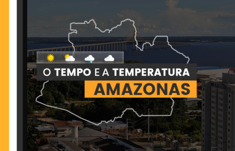 PREVISÃO DO TEMPO: terça-feira (26) com alerta de chuvas intensas para o Amazonas