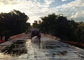 DER/PR libera ponte em rodovia entre Paranavaí e Amaporã
Foto: DER