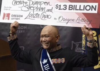 imigrande do Laos com câncer ganha R$ 6,6 bilhões na loteria