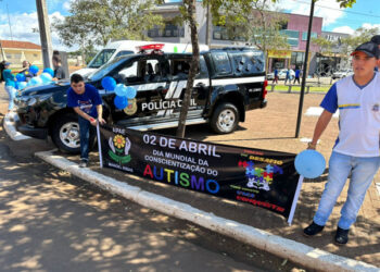 PCPR participa de caminhada para conscientização sobre autismo em Manoel Ribas